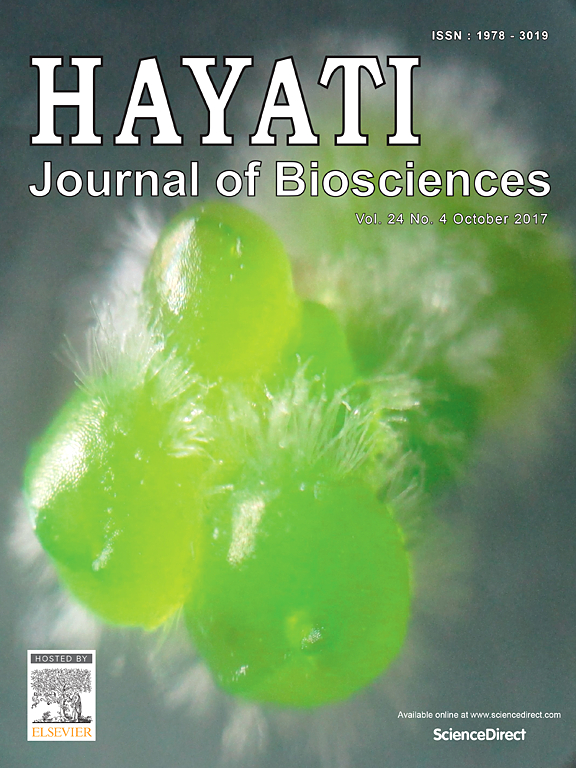 Go to journal home page - HAYATI Journal of Biosciences